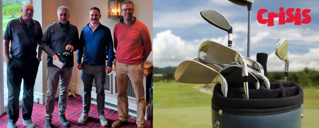 Charity golf day sees Crisis charity come out on top Charity golf day sees Crisis charity come out on top